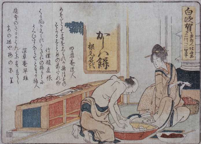 葛飾北斎と菓子 | 歴史上の人物と和菓子 | 菓子資料室 虎屋文庫